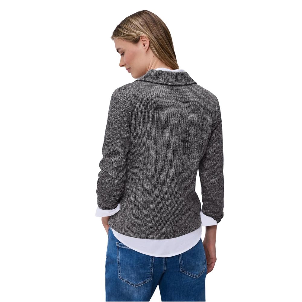 Street One Blauer Blazer aus Polyester
