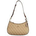 Guess Jeans Damen-Handtasche aus beigem Polyurethan