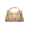 Guess Jeans Damenhandtasche aus beigem Polyurethan