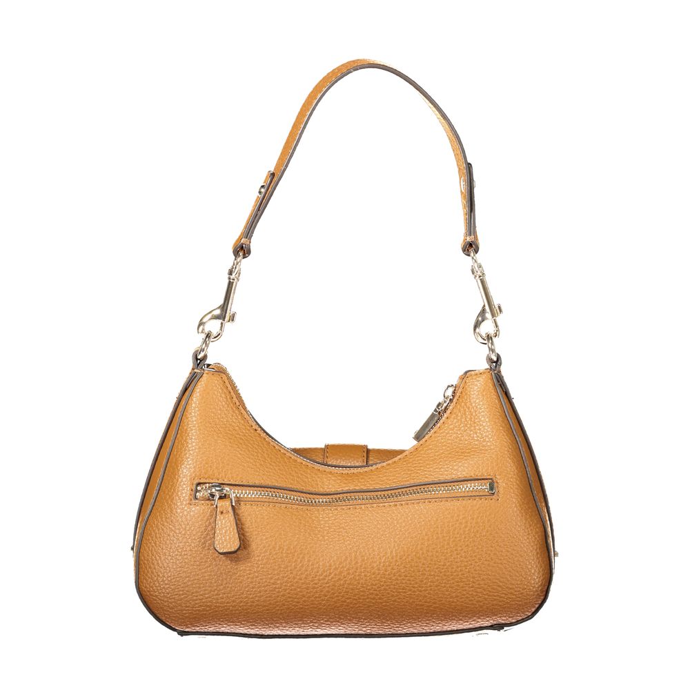 Guess Jeans Damenhandtasche aus Marrone-Polyurethan