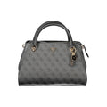 Guess Jeans Schwarze Damen-Handtasche aus Polyurethan