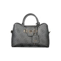 Guess Jeans Schwarze Damen-Handtasche aus Polyurethan