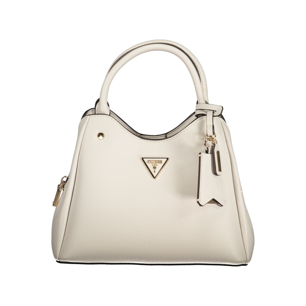 Guess Jeans Grigio Damen-Handtasche aus Polyurethan