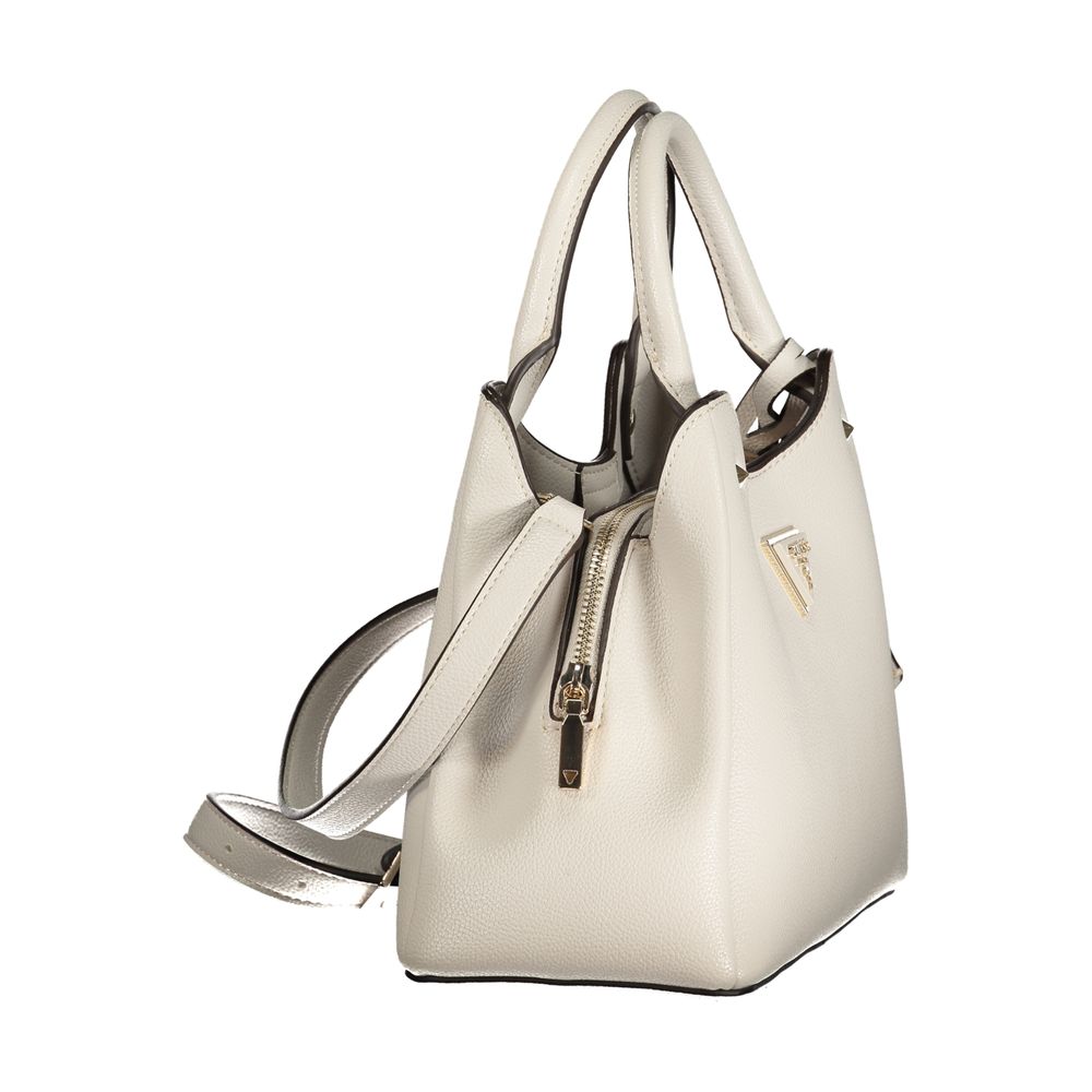 Guess Jeans Grigio Damen-Handtasche aus Polyurethan