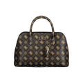 Guess Jeans Damenhandtasche aus Polyurethan in Marrone