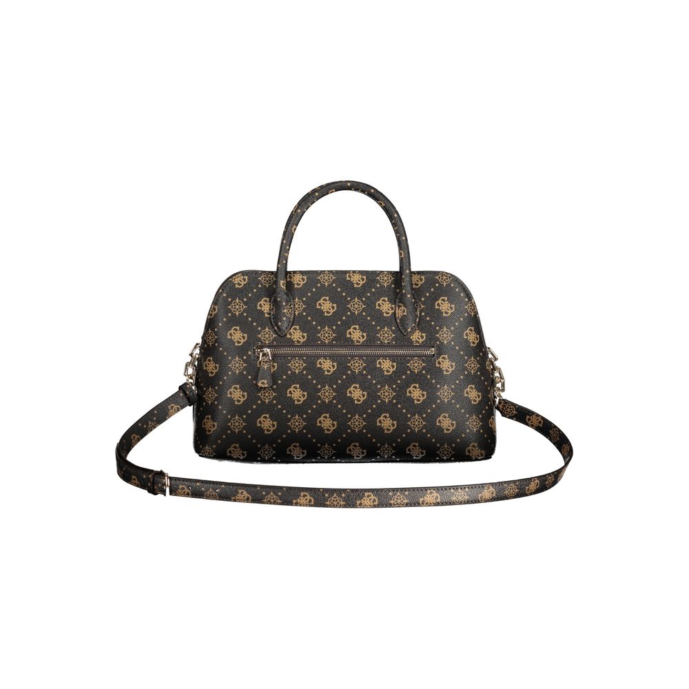 Guess Jeans Damenhandtasche aus Polyurethan in Marrone