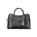 Guess Jeans Schwarze Damen-Handtasche aus Polyurethan