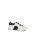 Philipp Plein Weiße Low-Top-Sneaker aus Kalbsleder Bos Taurus