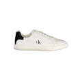 Calvin Klein Weiße Low-Top-Sneaker aus Polyester