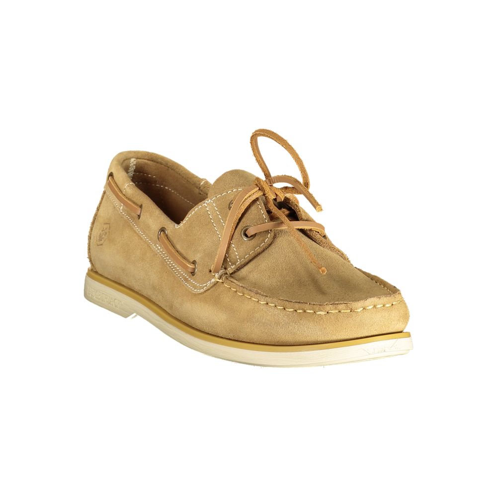 Lumberjack Klassischer Herrenschuh aus beigem Leder