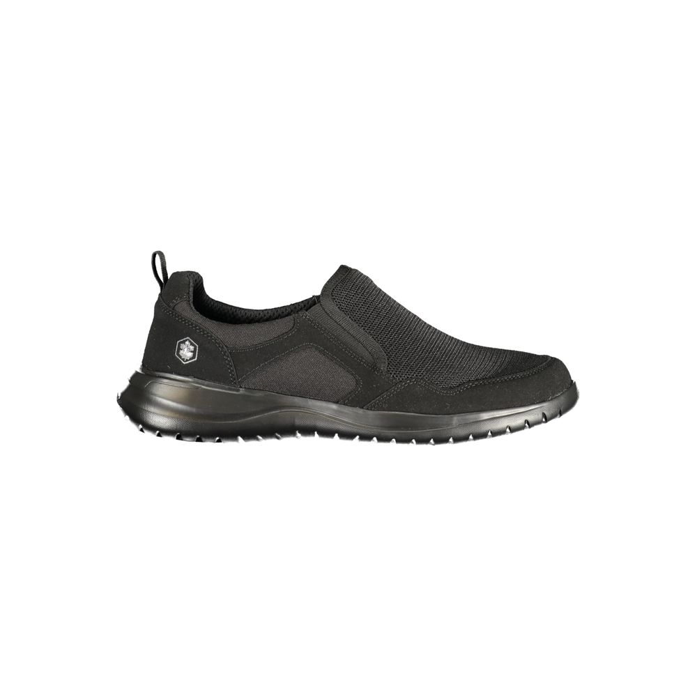 Lumberjack Schwarzer Herren-Sneaker aus Polyester