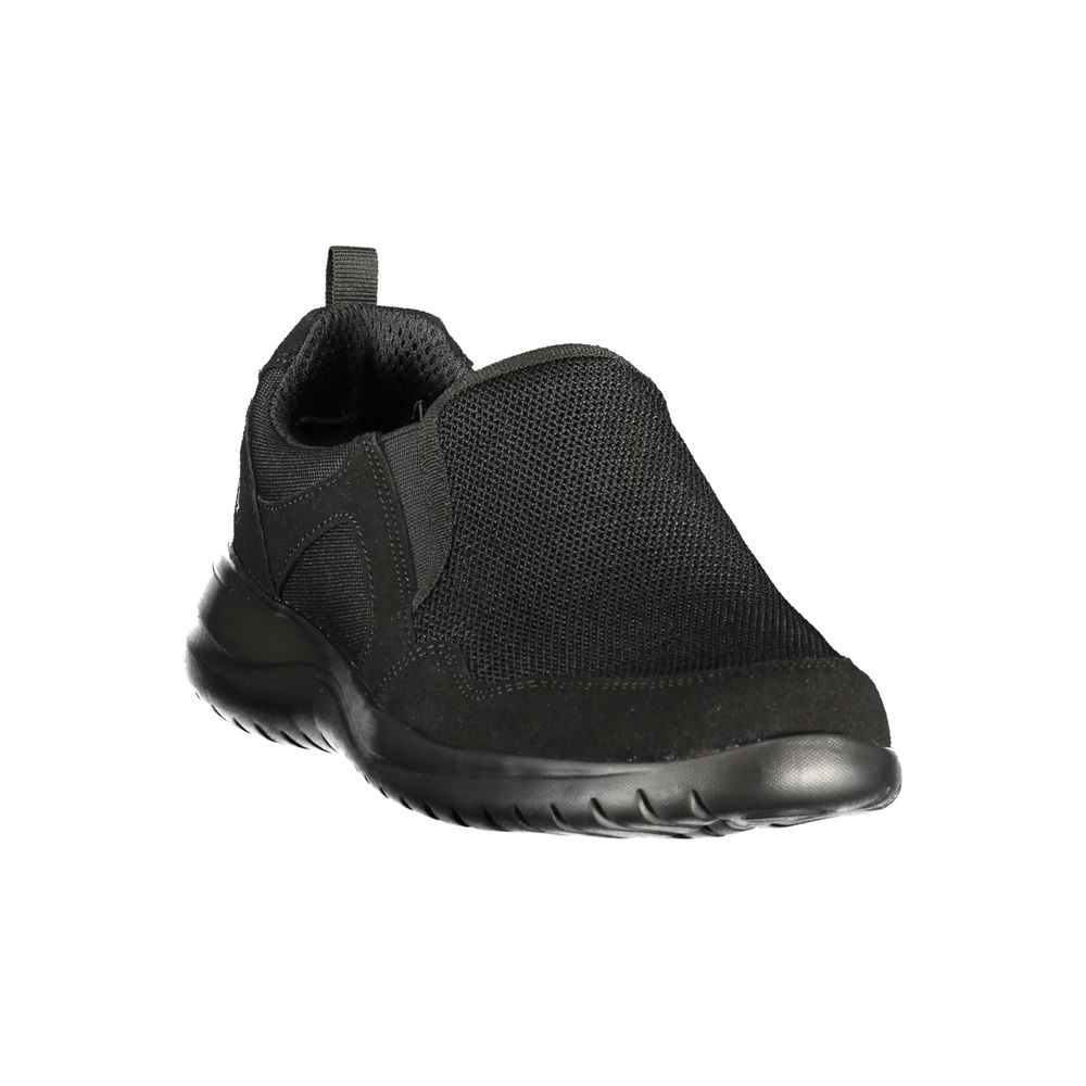 Lumberjack Schwarzer Herren-Sneaker aus Polyester