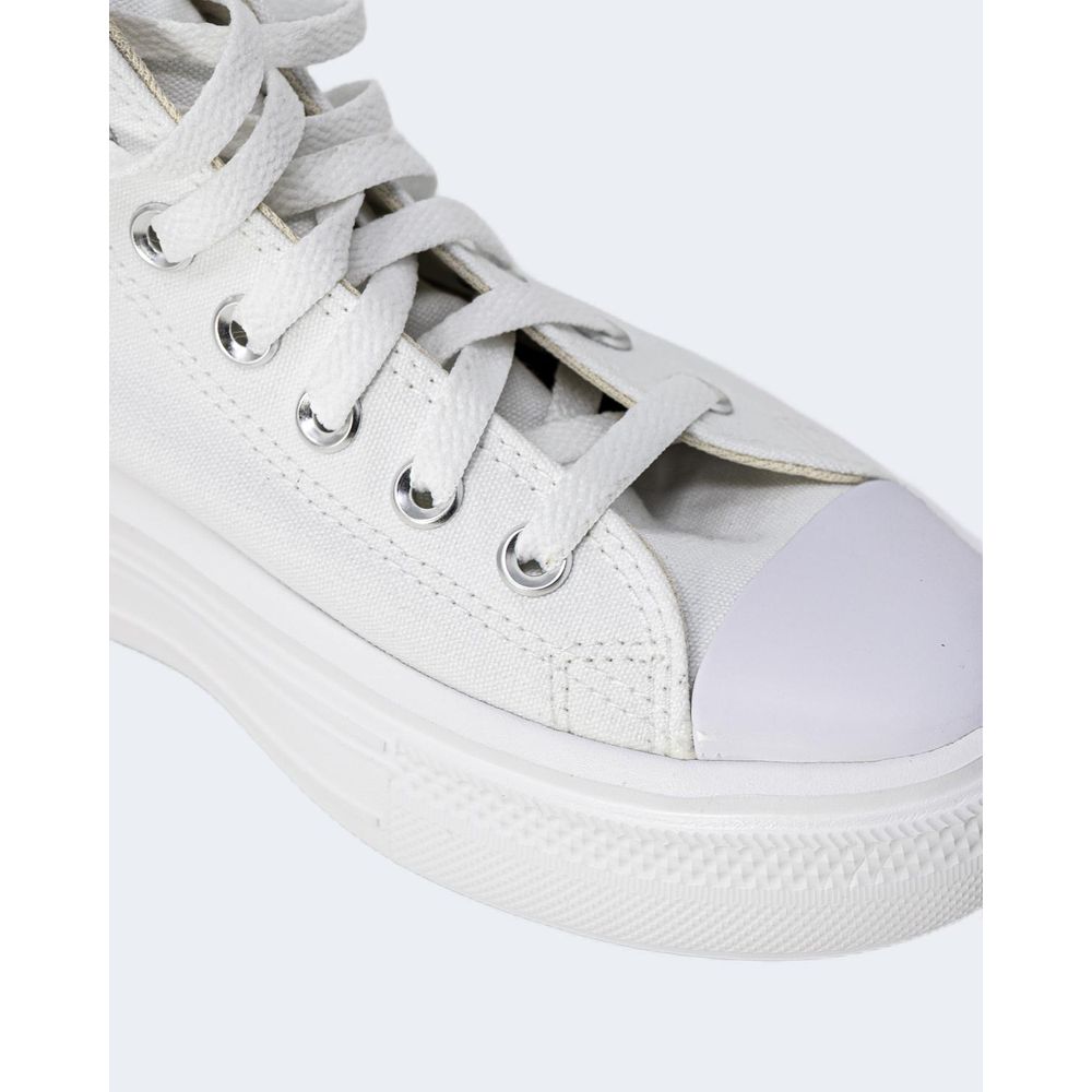 Converse Weiße High-Top-Sneaker aus Baumwolle