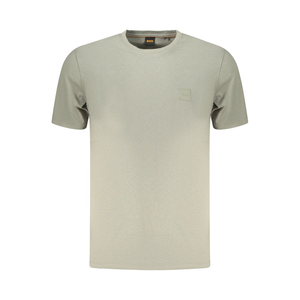 Hugo Boss Herren-T-Shirt aus Verde-Baumwolle