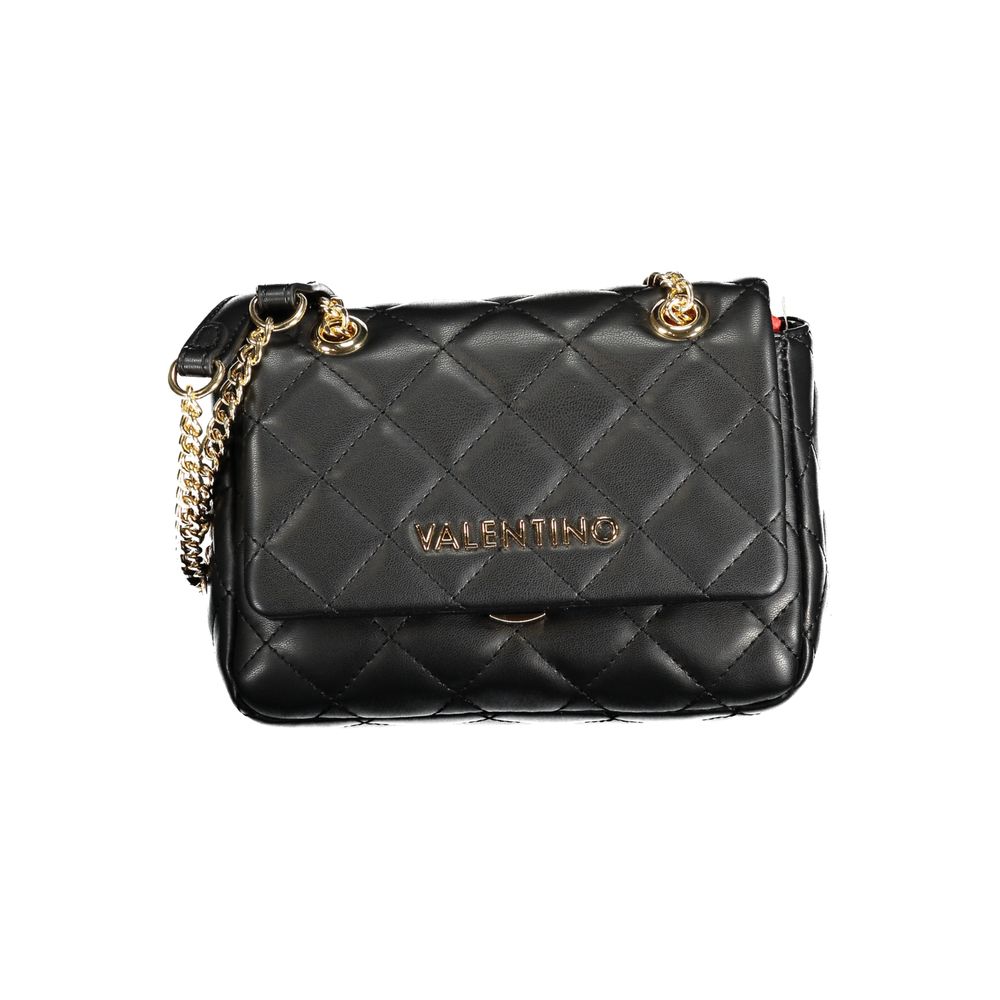 Mario Valentino Schwarze Schultertasche aus Polyurethan für Damen