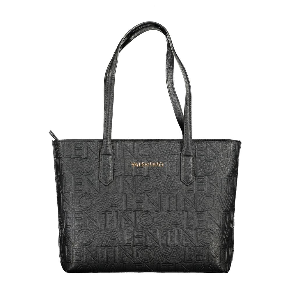 Mario Valentino Schwarze Handtasche aus Polyethylen