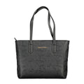 Mario Valentino Schwarze Handtasche aus Polyethylen