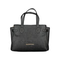 Mario Valentino Schwarze Damen-Handtasche aus Polyurethan