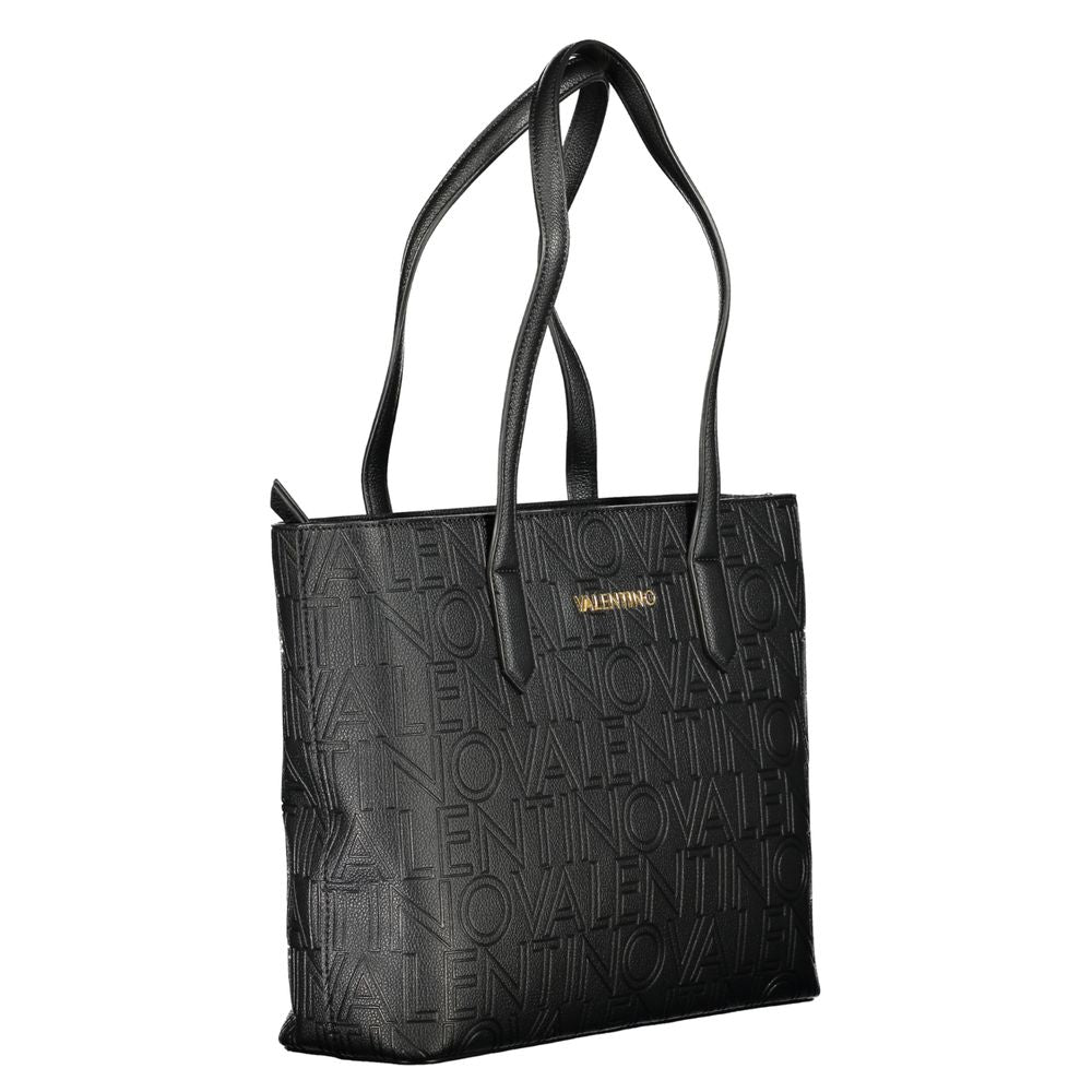Mario Valentino Schwarze Handtasche aus Polyethylen