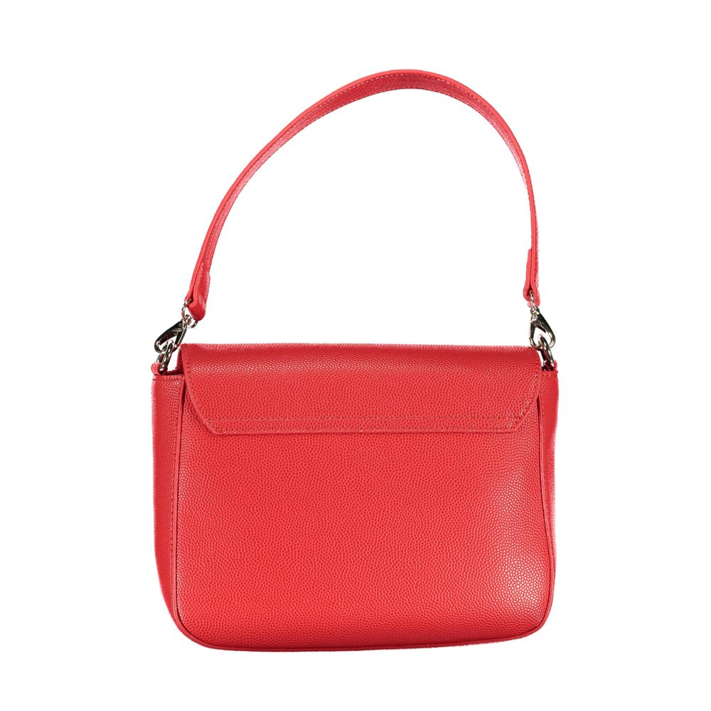 Mario Valentino Damenhandtasche aus rotem Polyurethan