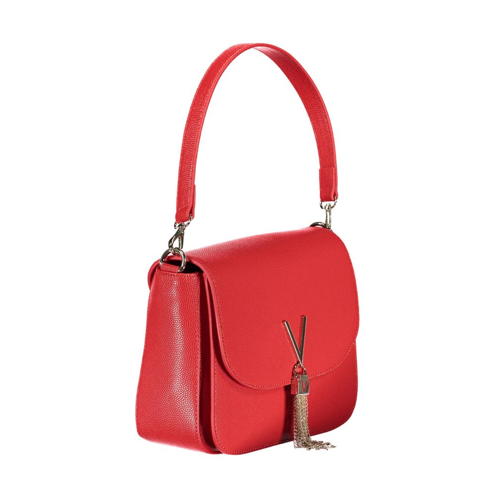 Mario Valentino Damenhandtasche aus rotem Polyurethan