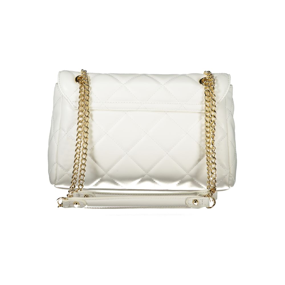 Mario Valentino Bianco Polyurethane Damen Umhängetasche