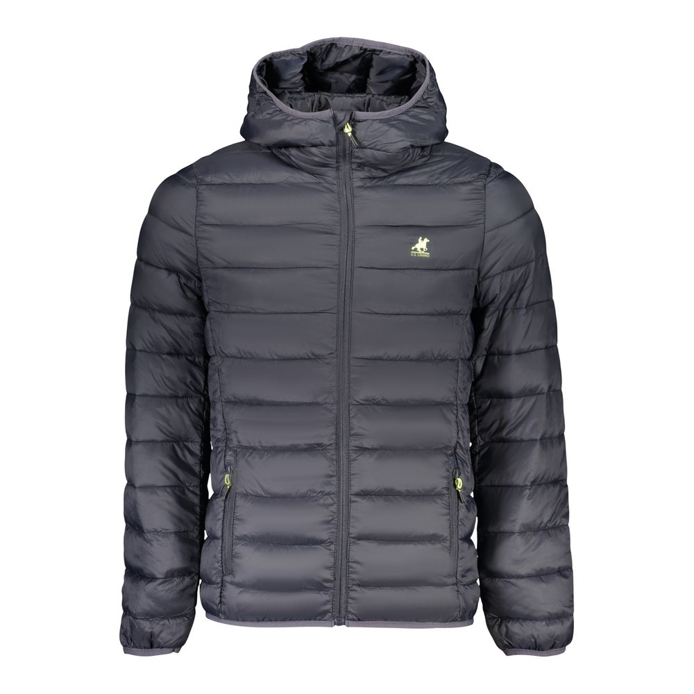 U.S. Grand Polo Blaue Herrenjacke aus Polyester