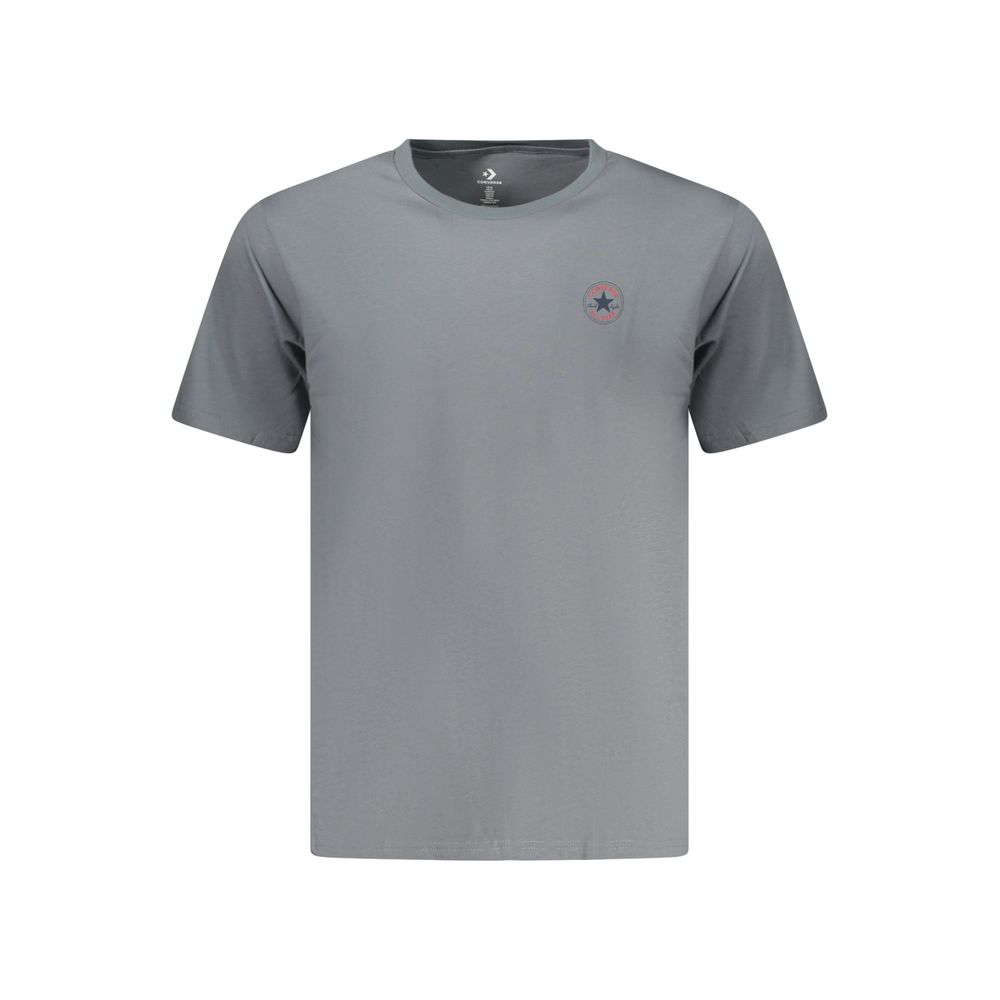 Converse Graues Baumwoll-T-Shirt für Herren
