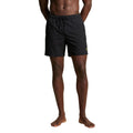 Lyle & Scott Schwarze Badeshorts aus Polyamid