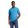 Lyle & Scott Blaues Baumwoll-Sportswear-T-Shirt