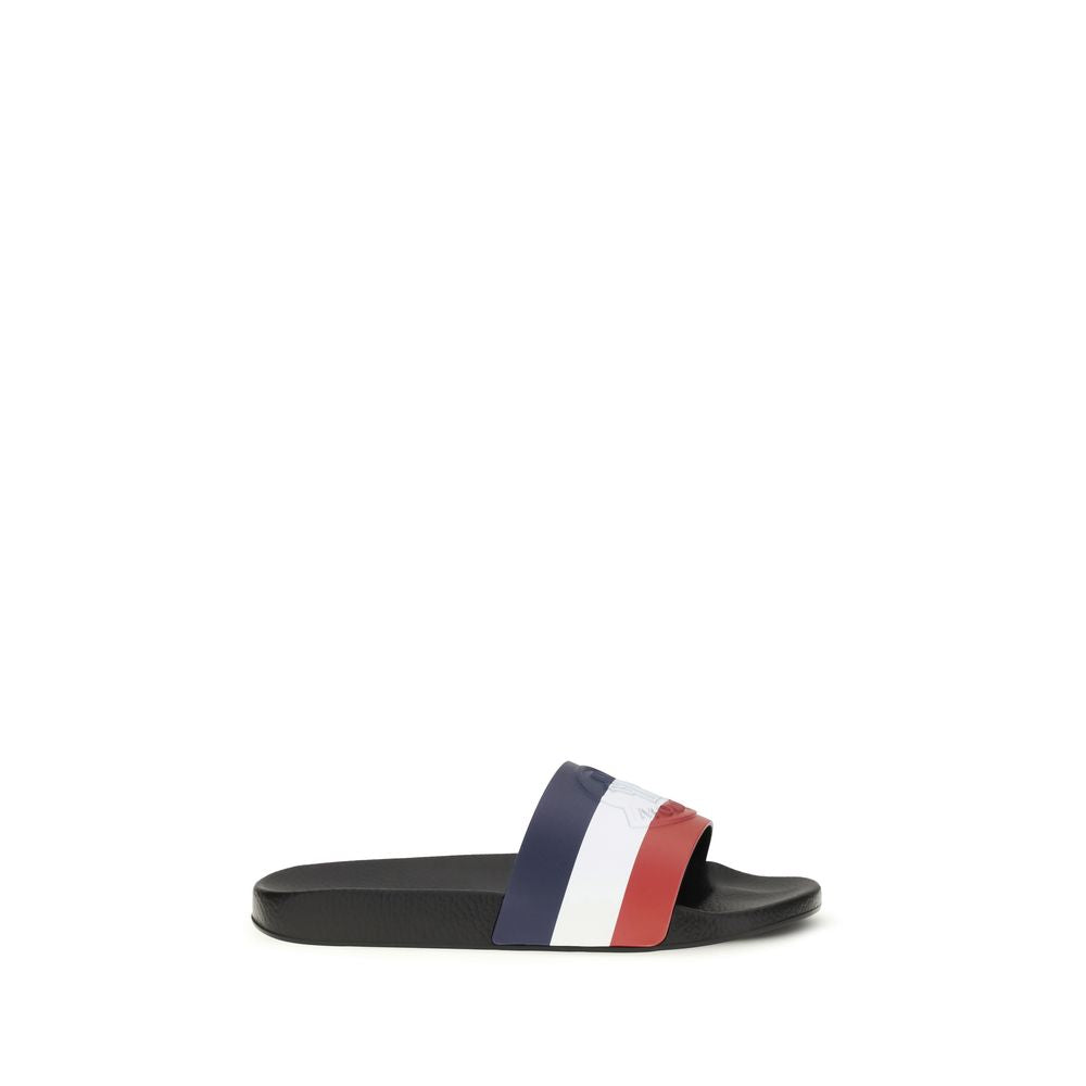 Moncler Mehrfarbige Gummisandalen