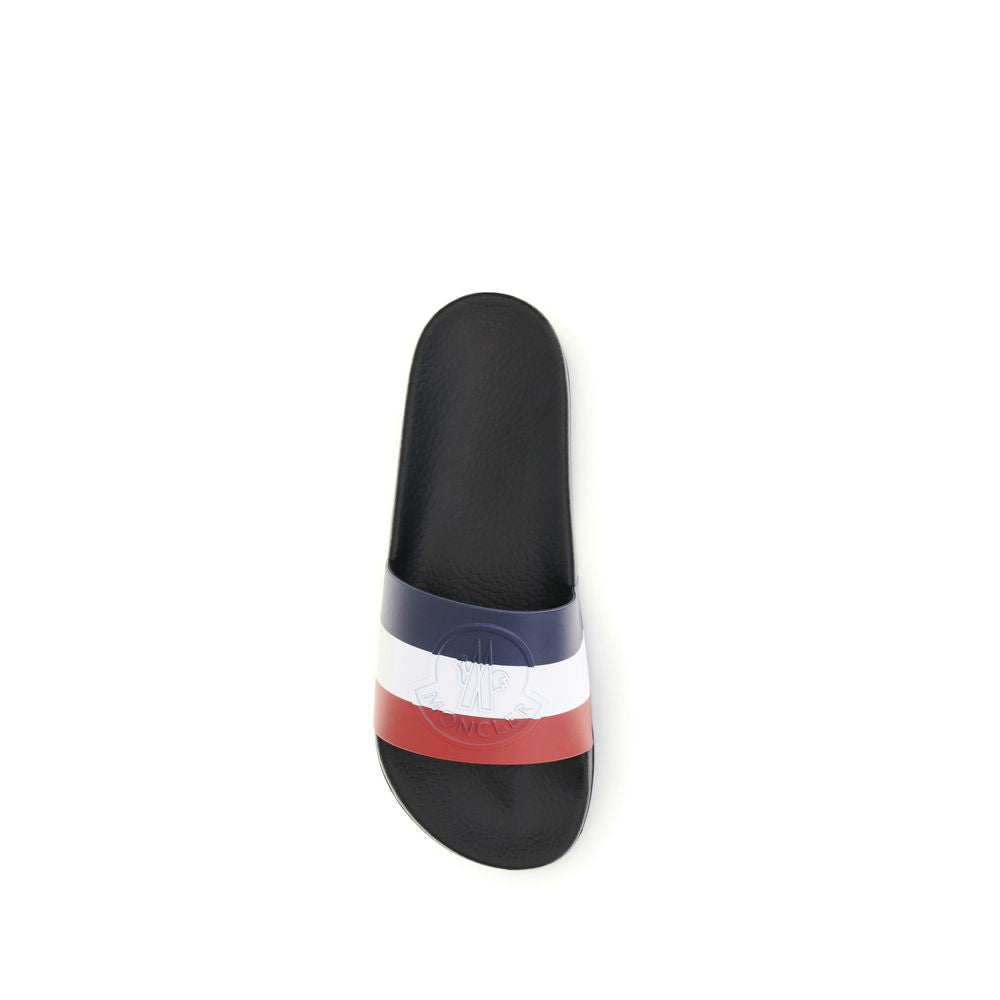 Moncler Mehrfarbige Gummisandalen
