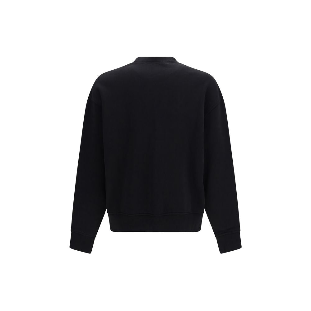 Palm Angels Schwarzer Baumwoll-Sweatshirt