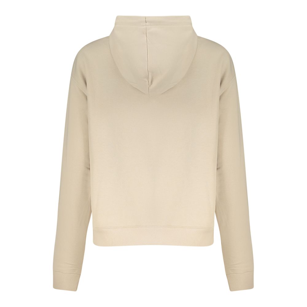 Converse Beige Baumwoll-Kapuzenpullover für Damen