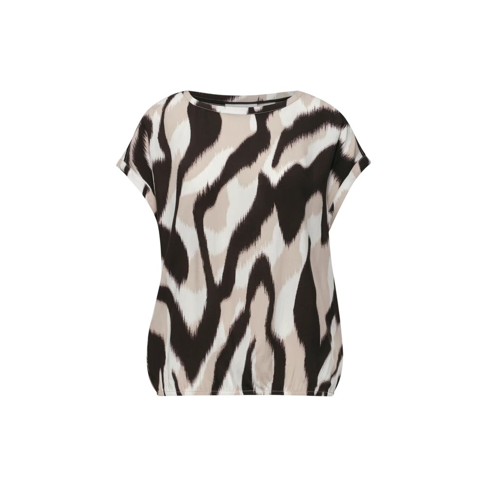 Street One Braune Viskose-Bluse