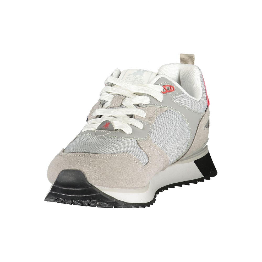 U.S. Grand Polo Grauer Sneaker aus Polyurethan für Herren