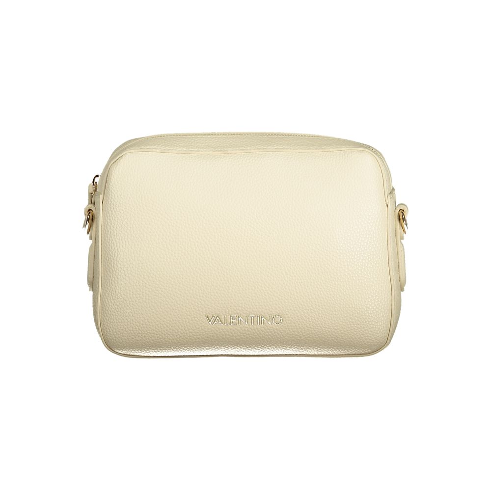 Mario Valentino Beige Polyurethane Damen Handtasche
