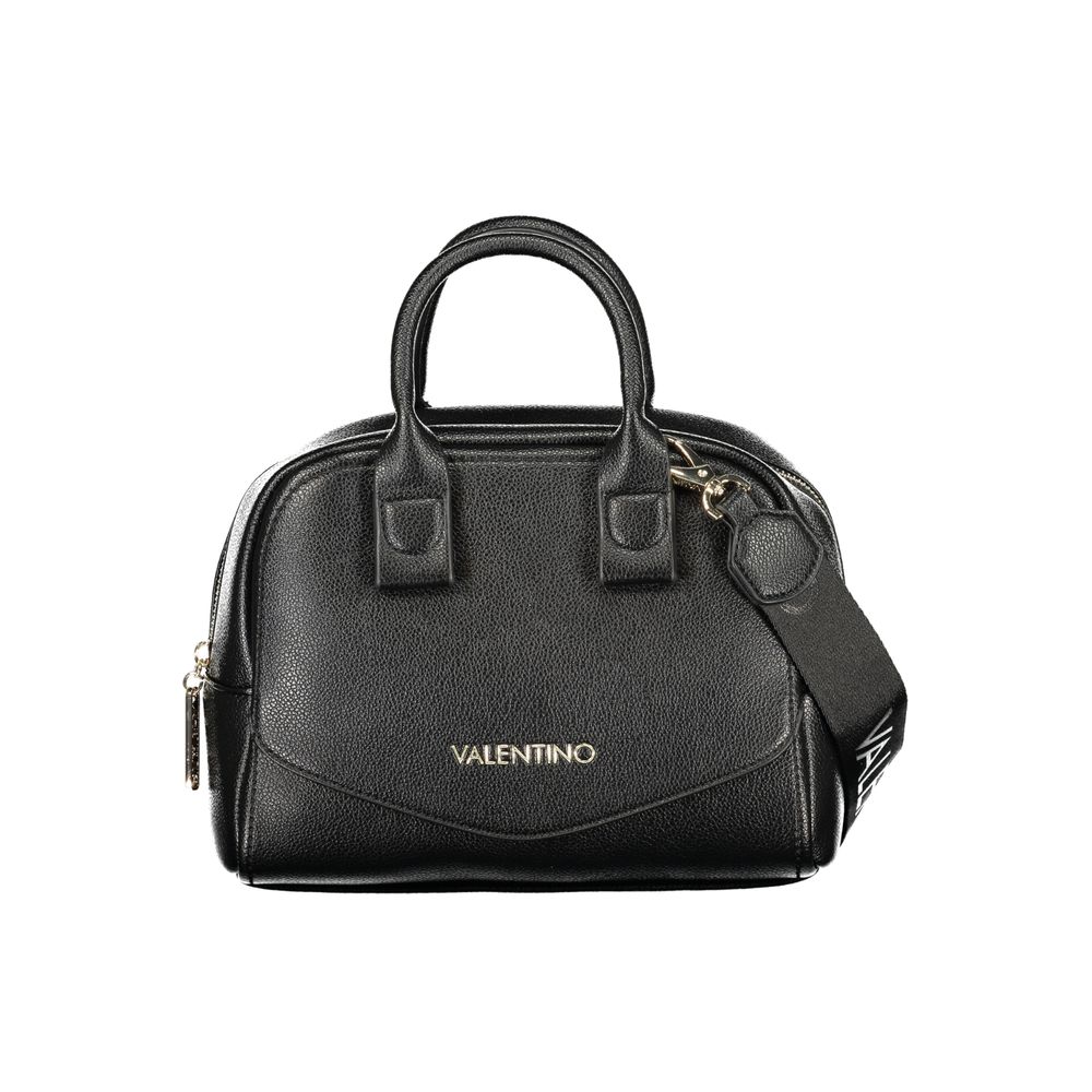 Mario Valentino Nero Polyurethane Damenhandtasche