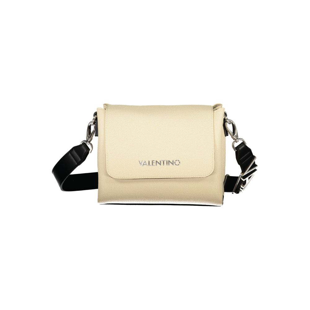 Mario Valentino Beige Polyurethane Damen Handtasche