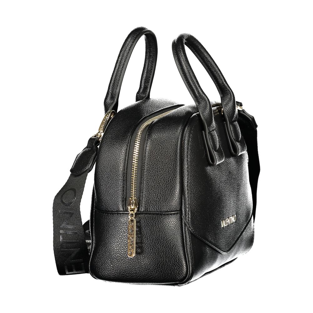 Mario Valentino Nero Polyurethane Damenhandtasche