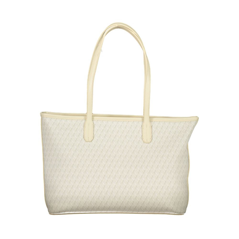 Mario Valentino Beige Polyurethan Damentasche