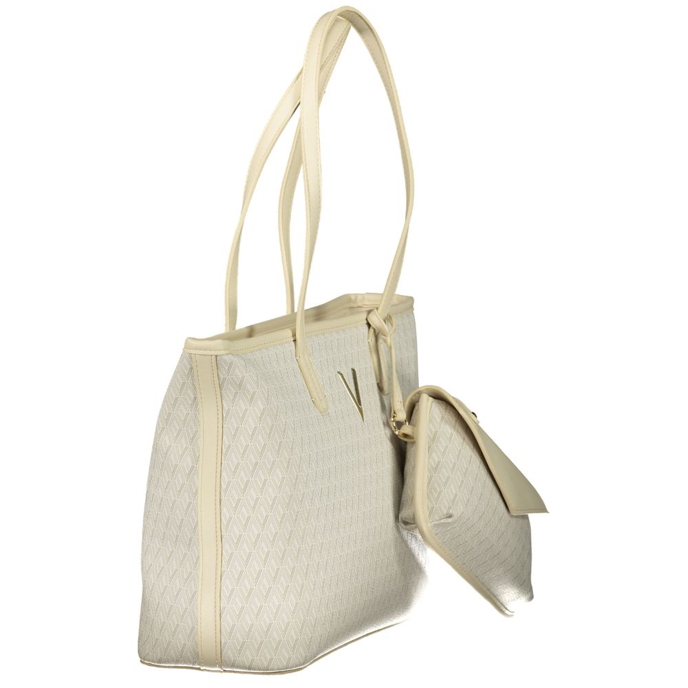 Mario Valentino Beige Polyurethan Damentasche