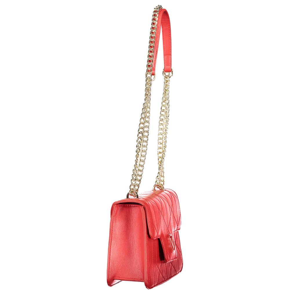 Mario Valentino Rote Damen-Tasche aus Polyurethan