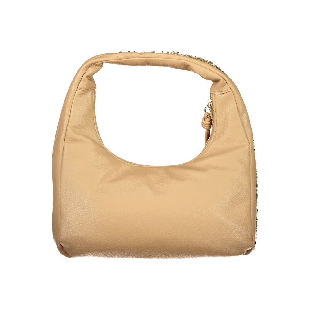 Mario Valentino Beige Polyurethane Damen Handtasche