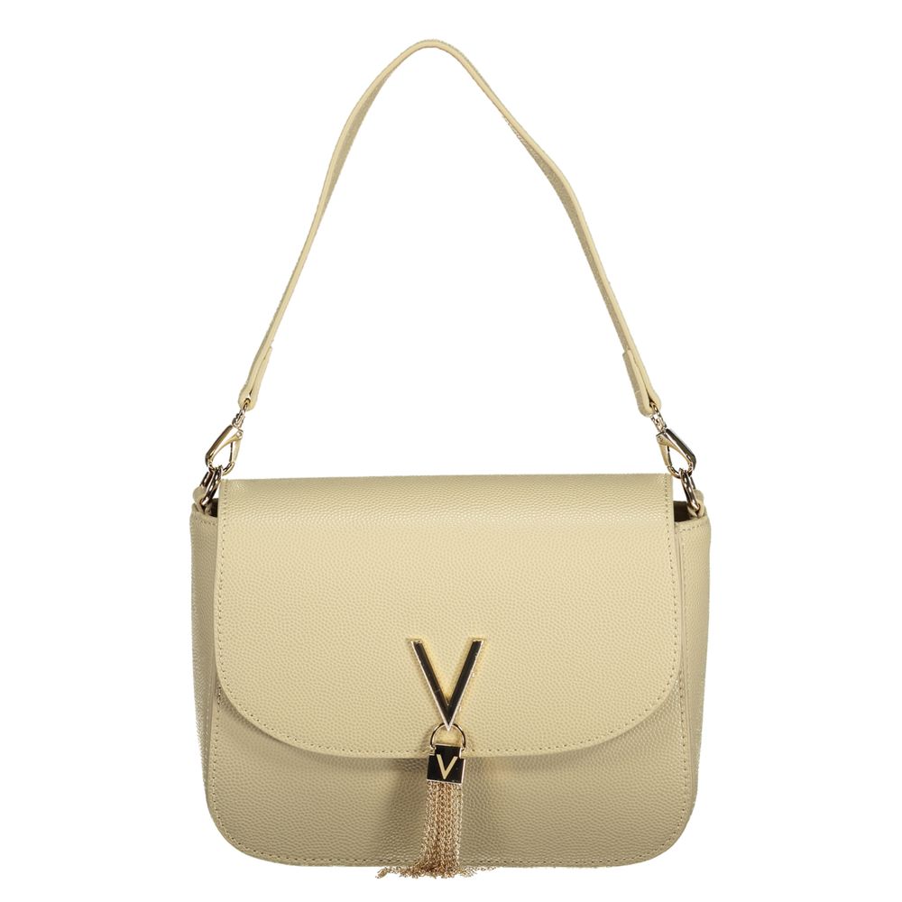 Mario Valentino Beige Polyurethane Damen Handtasche