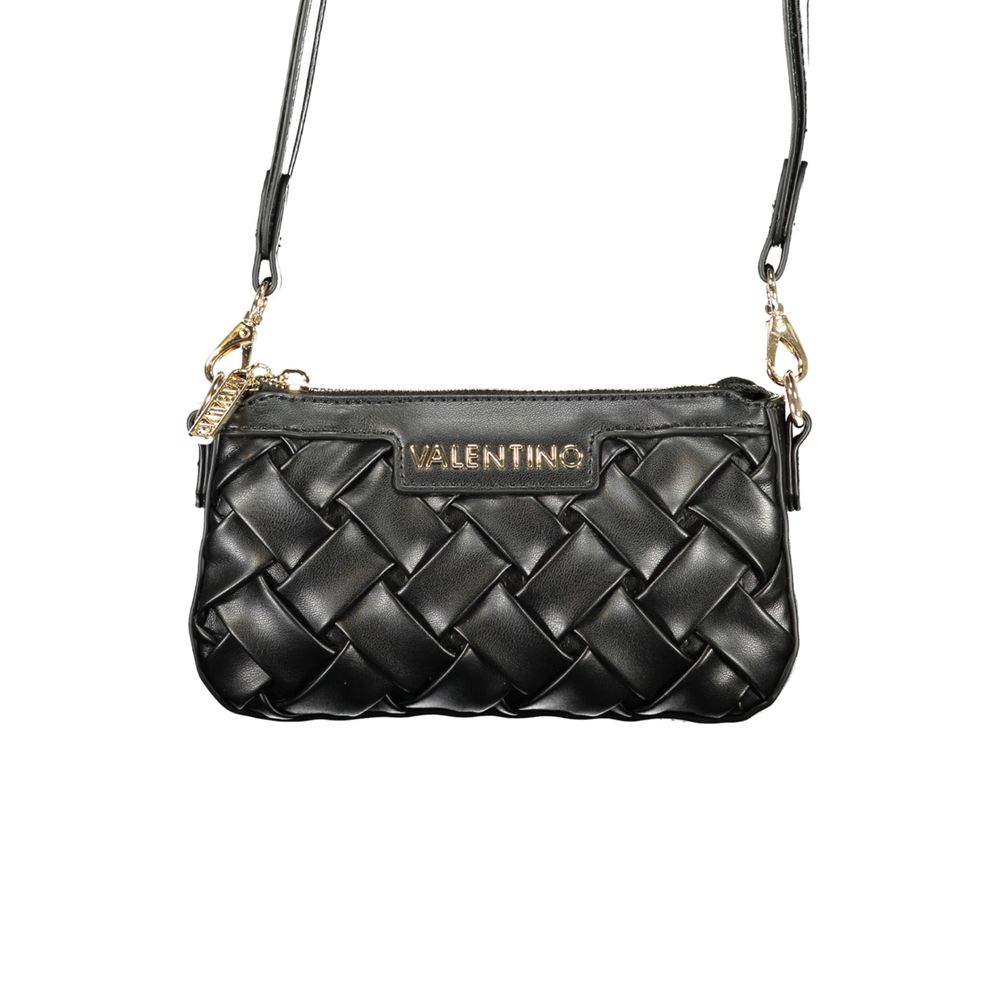 Mario Valentino Nero Polyurethane Damenhandtasche