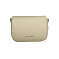 Mario Valentino Beige Polyurethane Damen Handtasche