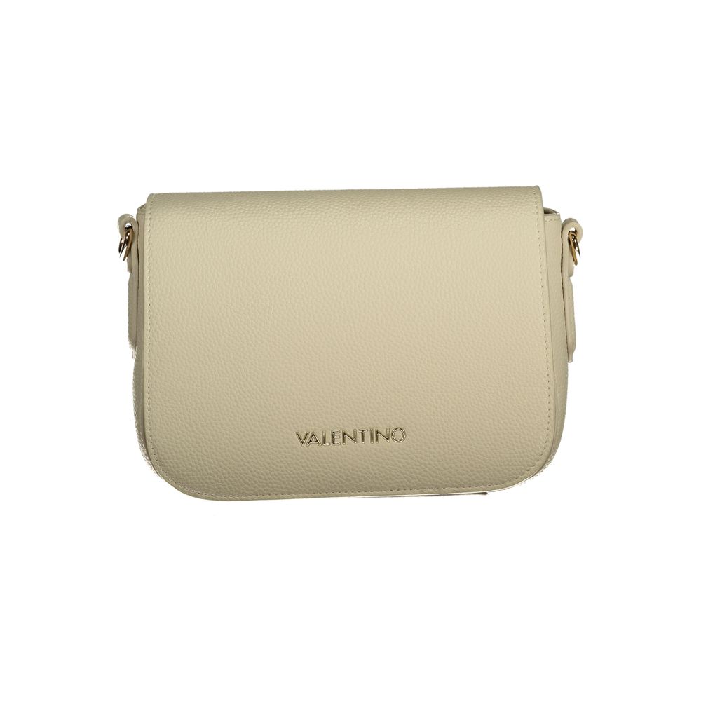 Mario Valentino Beige Polyurethane Damen Handtasche