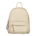 Mario Valentino Beige Polyurethan Damenrucksack