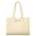 Mario Valentino Beige Polyurethane Damen Handtasche
